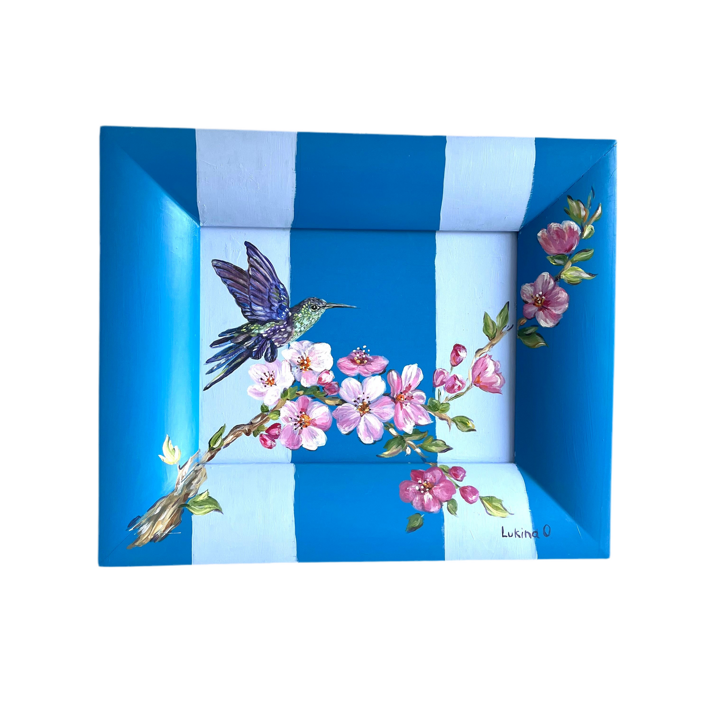 Botanical #9. 24x20/40x35.