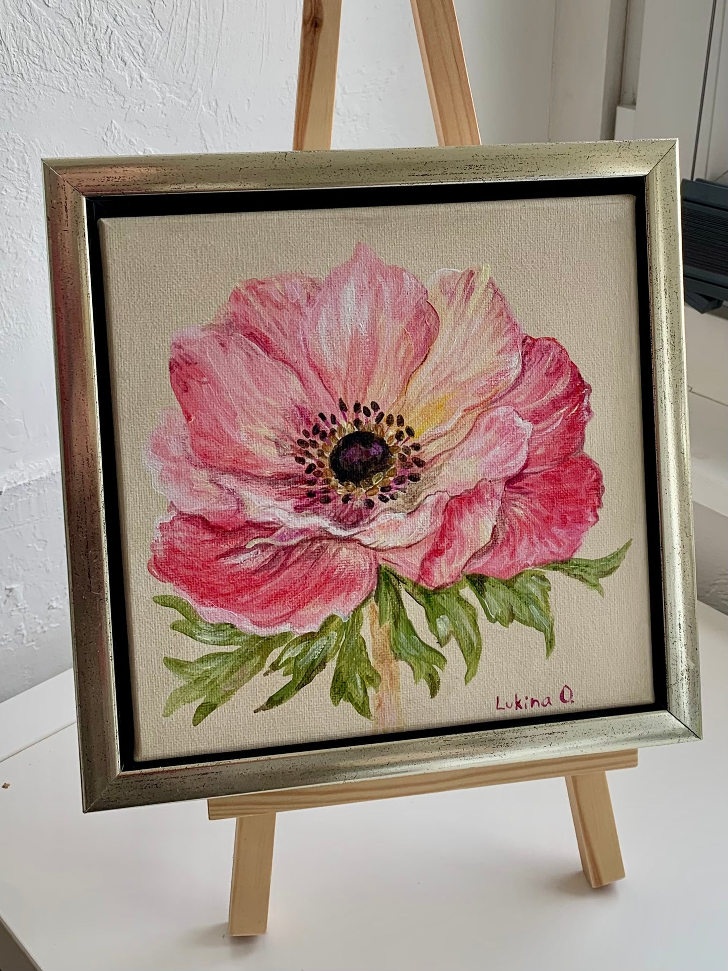 Botanical #15.  20x20