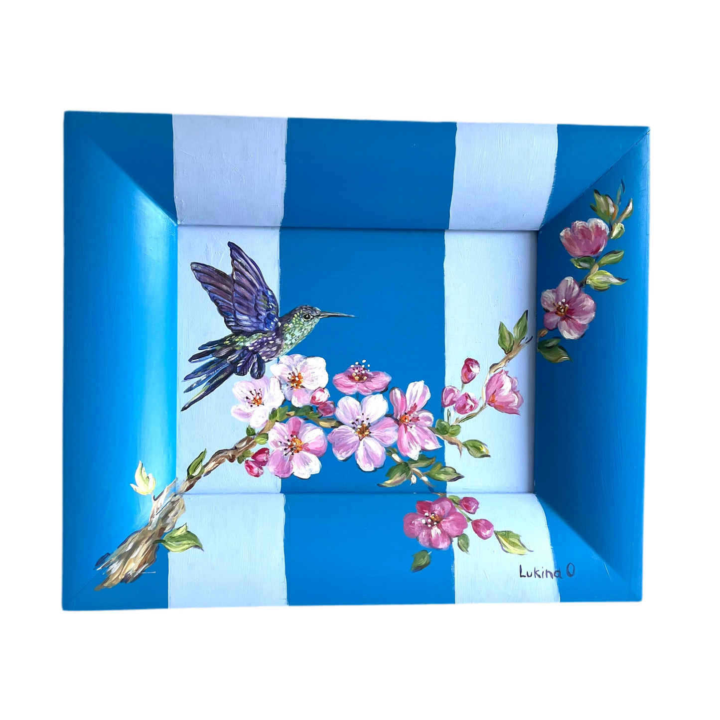 Botanical #9. 24x20/40x35.