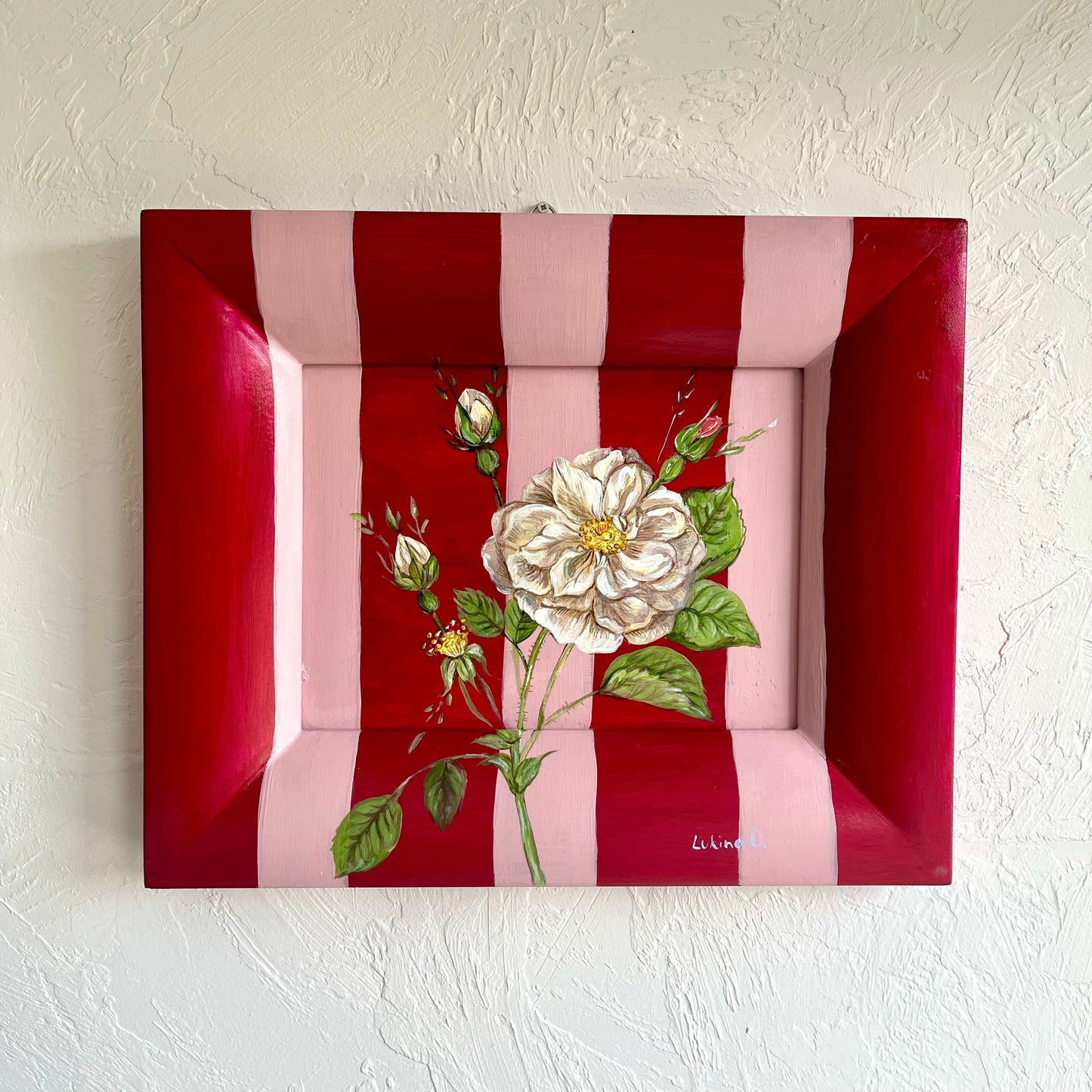 Botanical #8. 24x20/40x35