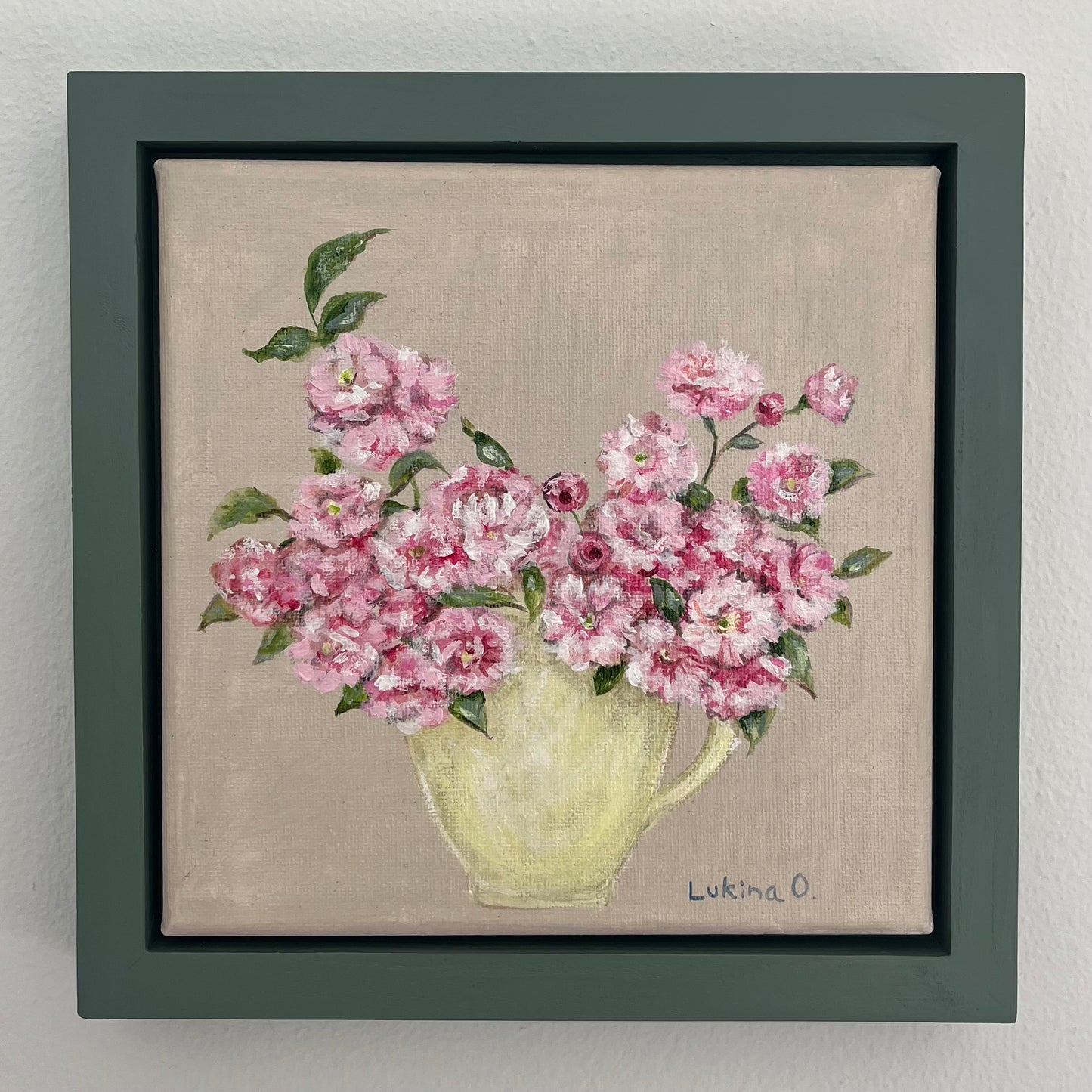 Botanical #1.  20x20