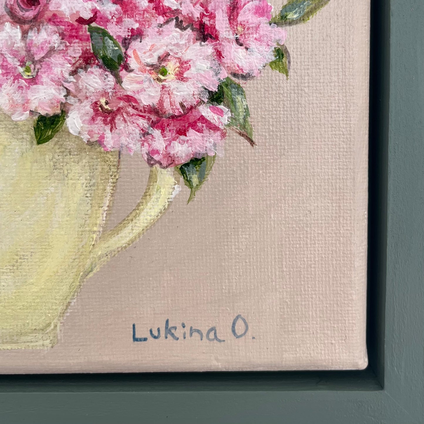 Botanical #1.  20x20